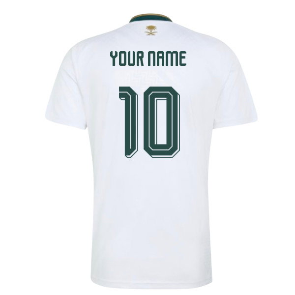 2026-2027 Saudi Arabia Away Shirt (Your Name)-SoccerKits Hub | Buy Soccer Jerseys Online